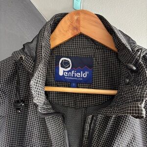 Vintage Penfield Grid Pattern Hooded Jacket